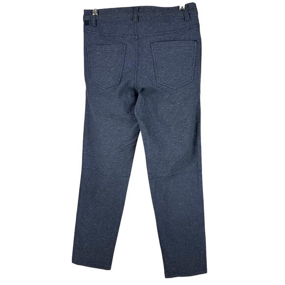 Lululemon ABC Pant Slim Tech Canvas Heathered Deep Navy Men's Size 28 x 29 EUC - Picture 2 of 10